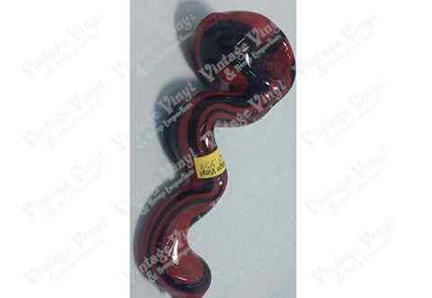 Custom Red with Black Swirls Spoon