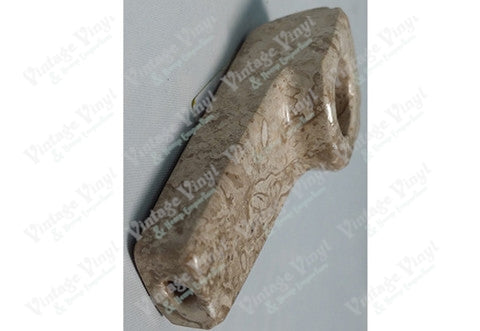 Brown and White Stone Pipe